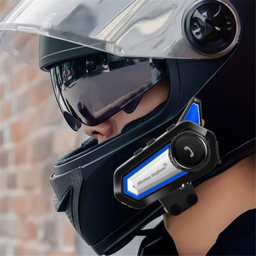 Bt31 İntercom Su Geçirmez Fenerli Bluetooth Motorsiklet Kulaklığı Motosiklet İnterkom Kask Kulaklık