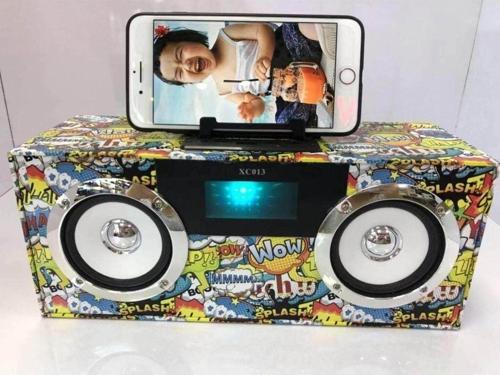 Kablosuz Hoparlör Bluetooth Speaker Fm Radyolu Mp3 Çalar 2X3W Güçlü Ses