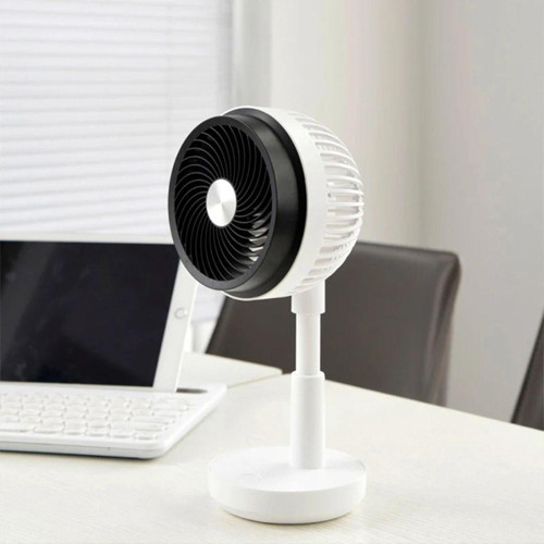 Masaüstü Şarjlı Fan 3 Kademeli Taşınabilir Vantilatör Led Işıklı Serinletici Mini Klima Fan