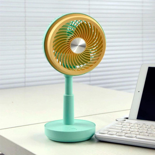 Masaüstü Şarjlı Fan 3 Kademeli Taşınabilir Vantilatör Led Işıklı Serinletici Mini Klima Fan