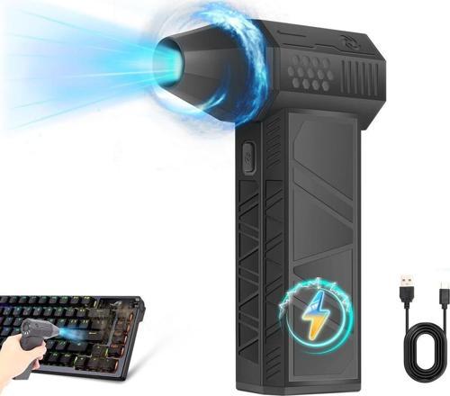 Mini Turbo Jet Fan Basıçlı Hava Üfleyici Şarjlı Vantilatör 130.000 Rpm Basınçlı Hava Fanı