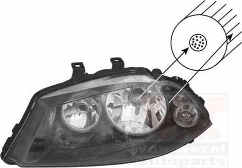 Volkswagen Cordoba İbiza 2002 2010 Far Sol  (Oem No:6L1941029)