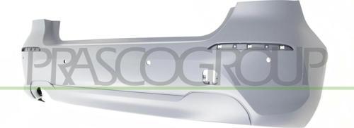 Bmw 1 Serı- 1 Serisi- 2020-2022  Arka Tampon 4 Sensör Delikli Astarlı/Gri (Tyg) (Oem No:51129464569)