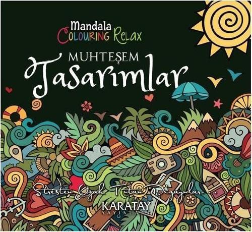 Boyama Kitabı Muhteşem Tasarımlar Mandala Karatay 153-00-0155