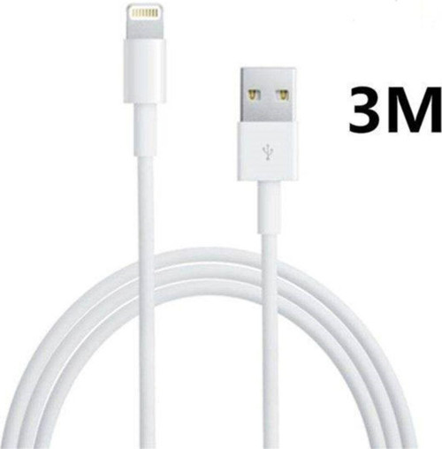 3 Metre Ios Şarj Kablosu Iphone Lightning Şarj Ve Data Kablosu