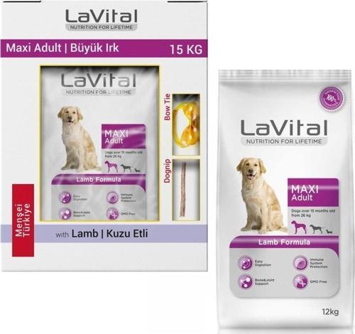 La Vital  Maxi Adult Lamb Kuzulu Büyük Irk Köpek Maması 15 kg