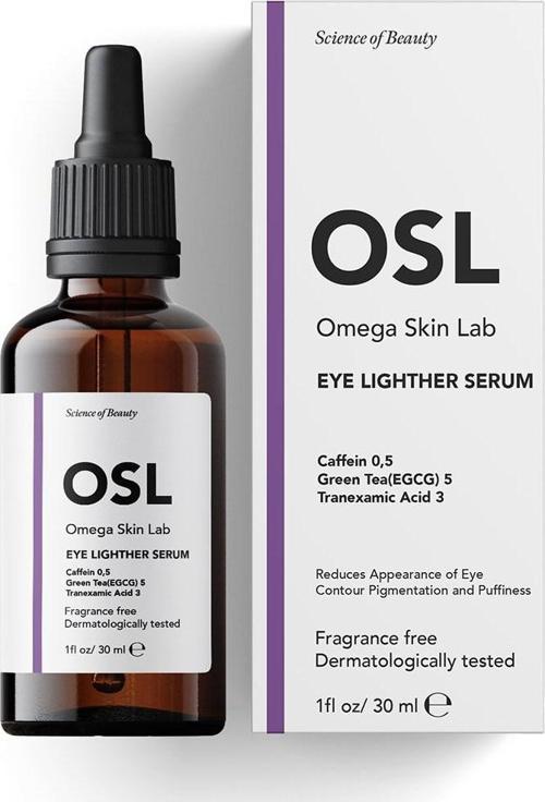 Göz Altı Morluğu, Aydınlatıcı ve Kırışıklık Için Göz Çevresi Serumu - Eye Lighter Serum 30ml