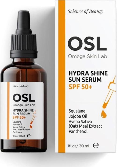 Spf50 Nemlendirici Güneş Koruyucu Serum - Hydra Shine Sun Serum Spf50  30ml