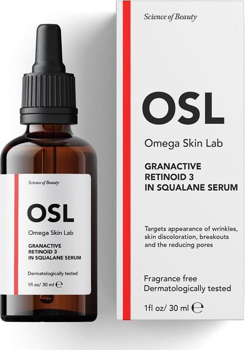Güçlü Yaşlanma Karşıtı Granactive Retinoid İçeren Gece Serumu 3 In Squalene Serum 30ml