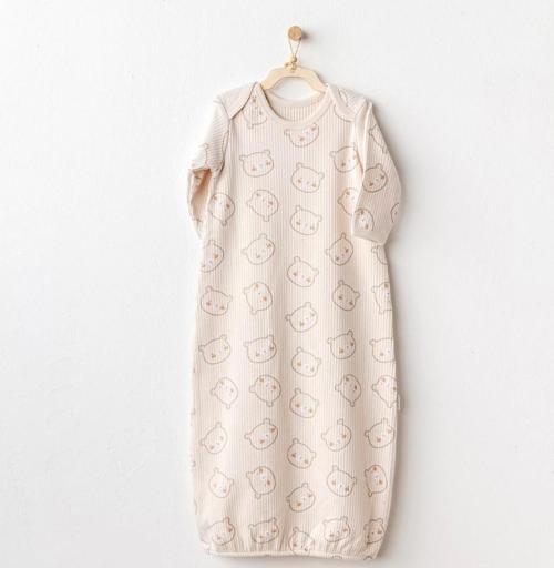 Bear Tıme Bebek Uyku Tulumu Light Beige