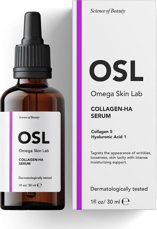Kırışıklık ve Nemlendirme İçin Kolajen-Hyalüronik Asit Serumu - Collagen-Ha Serum 30ml