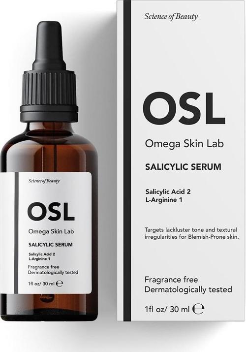 Yağlı ve Karma Ciltler Için Salsilik Asit İçeren Akne ve Gözenek Serumu - Salicylic Serum 30ml