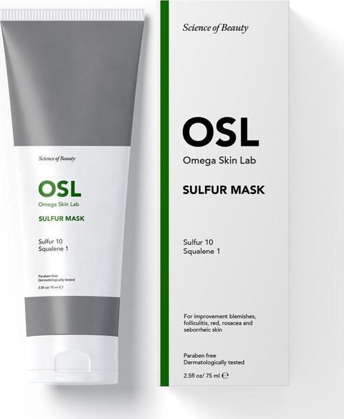 Akneye Eğilimli ve Kızarıklık İçin Sülfür Krem Maske - Sulfur Mask 75ml
