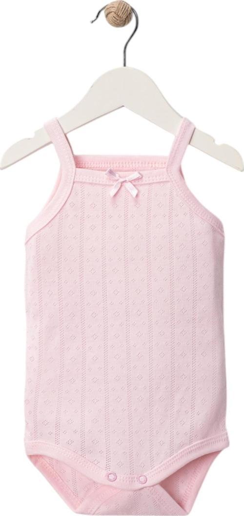 İP ASKILI JAKARLI ÇITÇITLI BODY Pembe