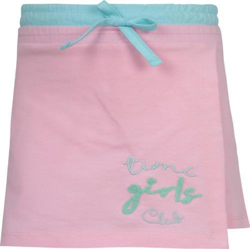 TİMİ GİRL ÇİFT KEMERLİ ŞORT ETEK Pembe