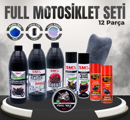 Full Motosiklet Seti 12 Parça