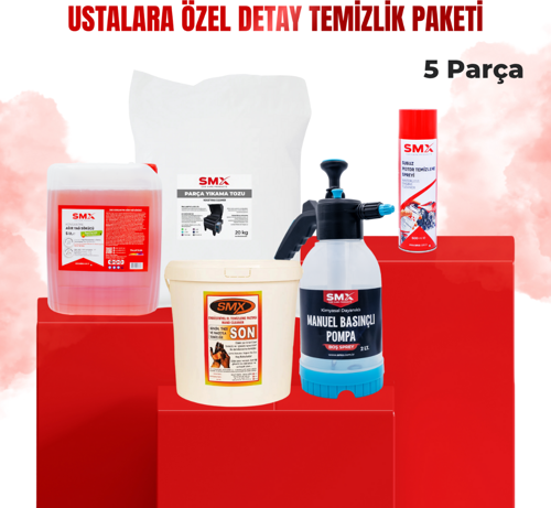 USTALARA ÖZEL DETAY TEMİZLİK PAKETİ