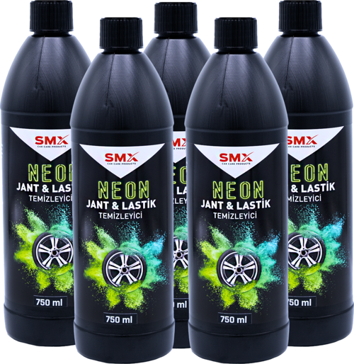 Neon Jant & Lastik Temizleyici 750 ml. 5 Adet ???? 5 Adet Al, 3 Öde!