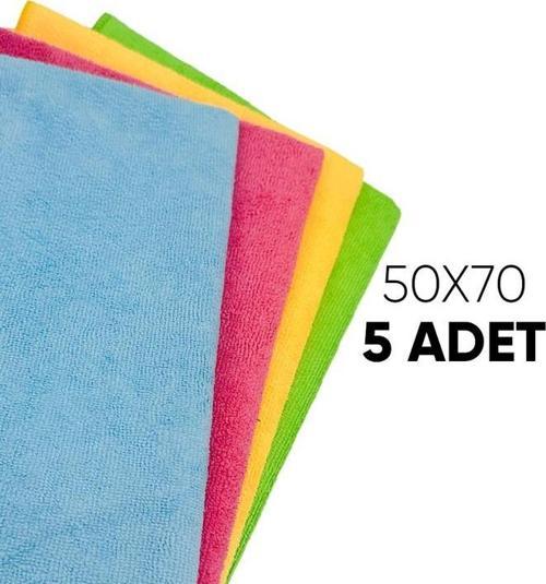 Mikrofiber Cila Uygulama Bezi 5 Adet 50x70