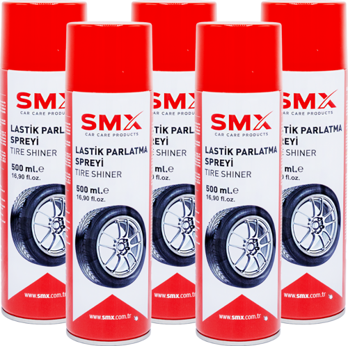 Lastik Parlatma Spreyi 500 ml 5ADET