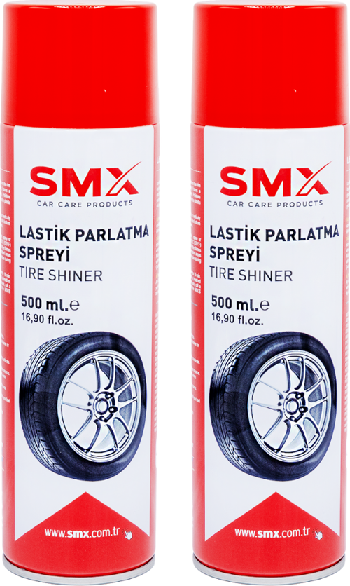 Lastik Parlatma Spreyi 500 ml 2 Adet