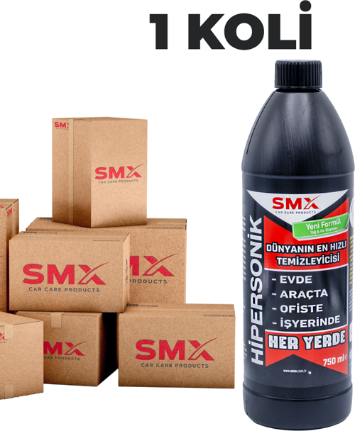 HİPERSONİK - Dünyanın En Hızlı Temizleyicisi 750 ml 20 Adet (1 Koli)