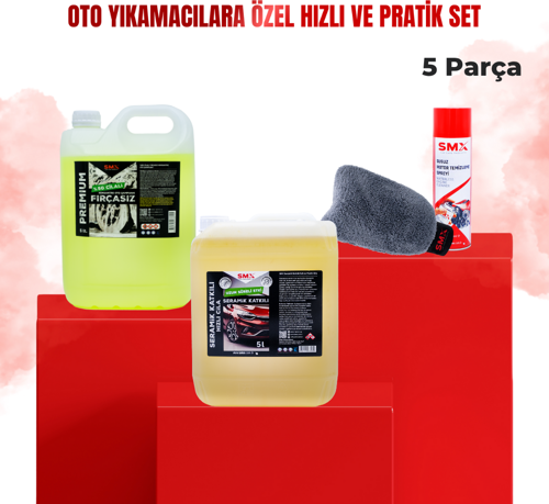 OTO YIKAMACILARA ÖZEL: Hızlı ve Pratik Set
