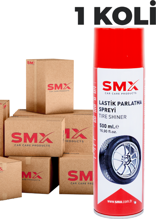 Lastik Parlatma Spreyi 500 ml 24 Adet 1 Koli