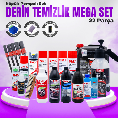 Derin Temizlik Mega Set (22 Parça)