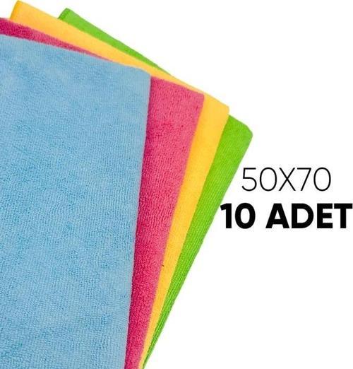 Mikrofiber Cila Uygulama Bezi 10 Adet 50x70
