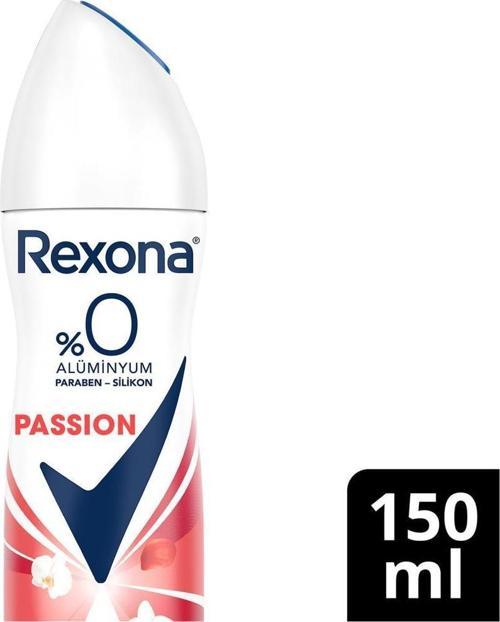Kadın Sprey Deodorant Passion %0 Alüminyum 48 Saat 150 ml