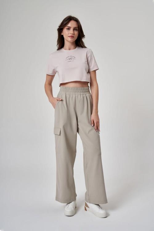 KADIN PANTOLON-1523021 KUM