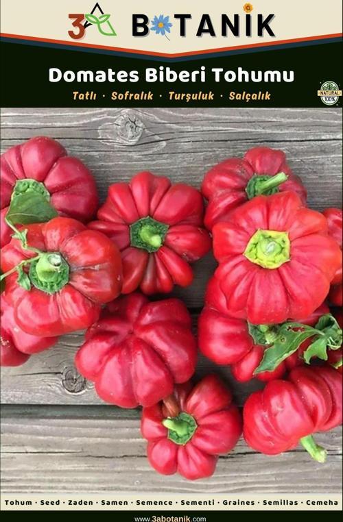 Domates Biberi Tohumu, Yerli Ve Sürdürülebilir Tohum, 5 Gram Biber Tohumu