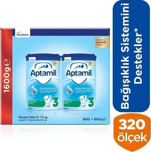 NUMIL APTAMIL 800G 3 NO A.KUTU*2 LI