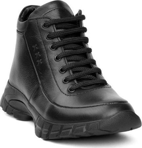 9398 YUMUŞAK DERİ ESNEK KAYMAZ ORTOPEDİK KADIN BOT