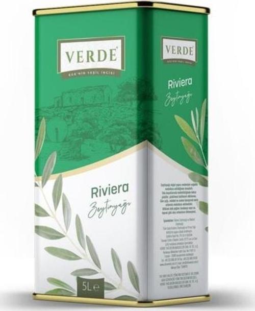 Riviera Zeytinyağı 5 Lt Teneke - Rıvıera Zeytin Yağı