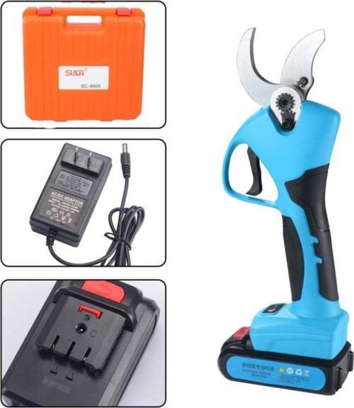 Sc 8605 Akülü Şarjlı Budama Makası 40 Mm 3 Akülü