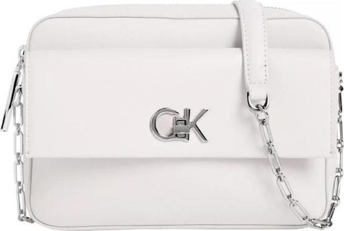 CK RE-LOCK POCKET CAMERA BAG Kadın Beyaz Çanta LV04F3102G-FUP
