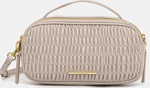 RUCHED CROSSBODY CAMERA BAG Kadın Kahverengi Çanta LV04K3184G-RMU