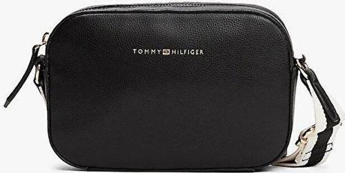 TH LOGOTAPE CAMERA BAG Kadın Siyah Çanta AW0AW17450BDS
