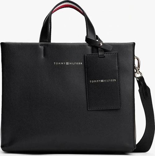 TH ESTABLISHED MED SHOPPER Kadın Siyah Çanta AW0AW17508BDS