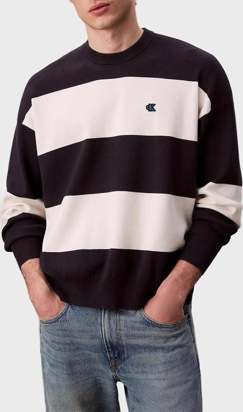 Tech Knit Erkek Mavi Sweatshirts LV04RC304G-CHW