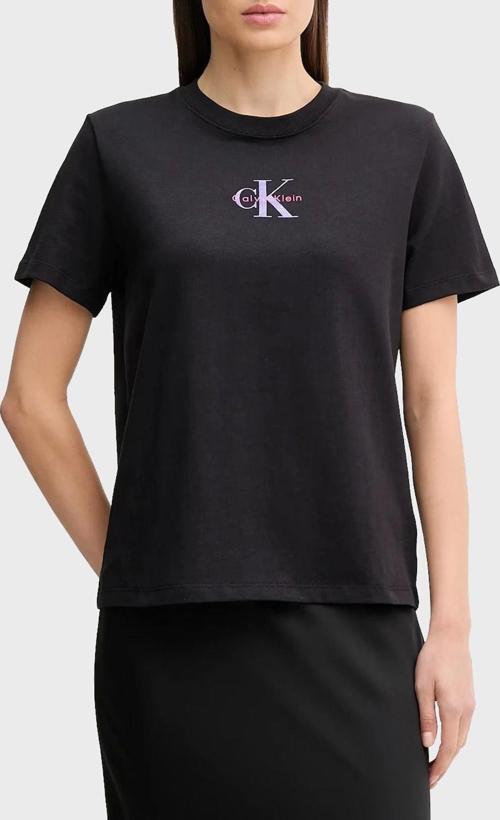 D1 Fashion Kadın Siyah T-shirt LV047C856G-UB1