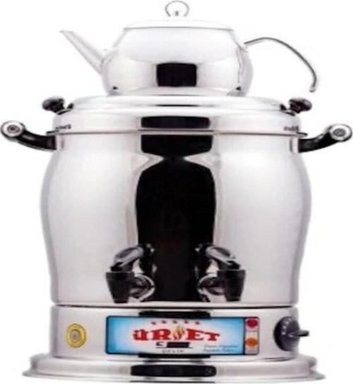 Çift Amaçlı 9 L Çay Semaveri Inox Inox