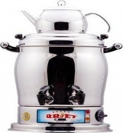 Çift Amaçlı 12 L Çay Semaveri Inox Inox