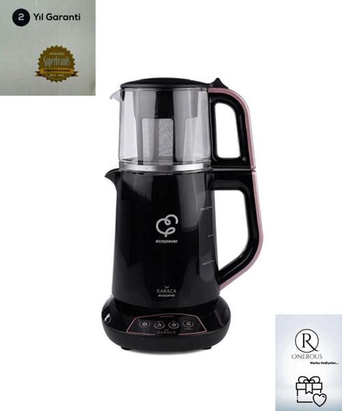 Çaysever 3 In 1 Konuşan Çay Makinesi Su Isıtıcı Ve Mama Suyu Hazırlama 1700w Rosegold