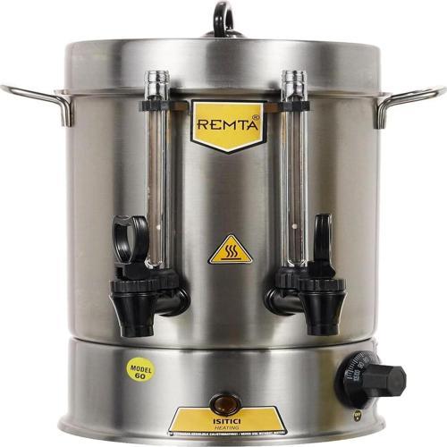 Standart Çay Makinesi, 60 Bardak, Gümüş, 7 lt