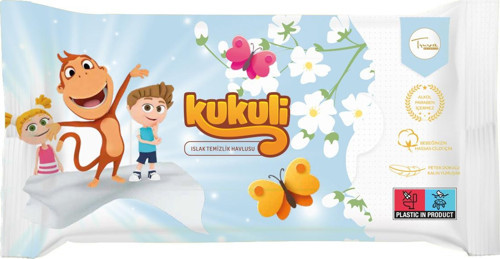 60'lı Islak Temizlik Havlusu Mavi