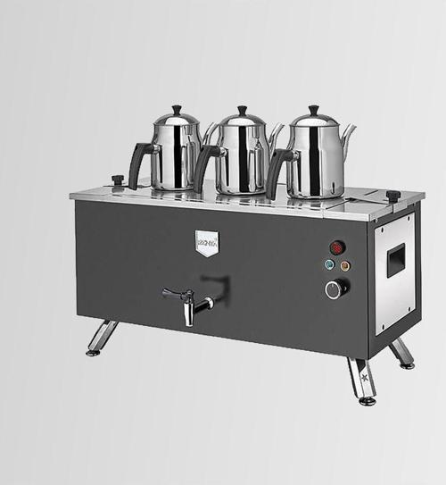 Çift Cidarlı 3 Demlikli Elektrikli Kahveci Çay Ocağı 31 lt - EP03(L)
