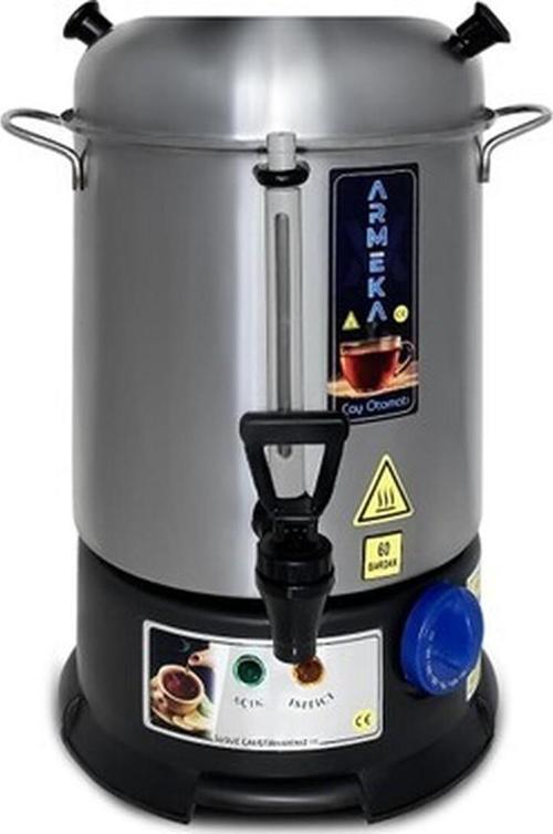 Elegance 6 Litre Elektrikli Çay Makinesi Çay Otomatı Semaver Sanayi Tipi